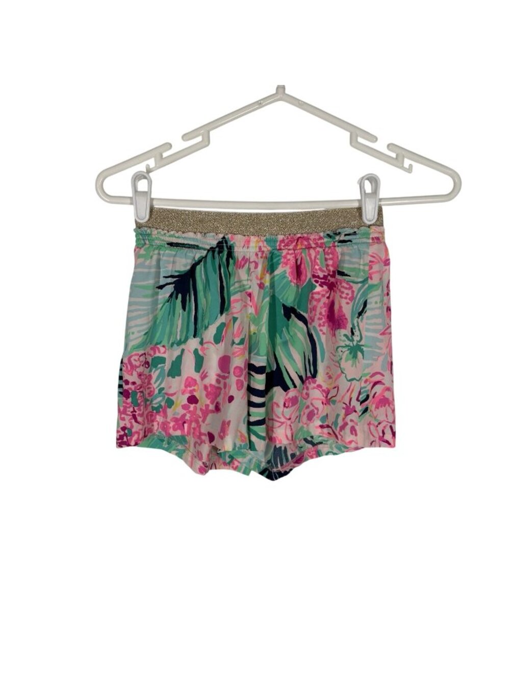 Lilly Pulitzer Women XXS Tropical Preppy Beach Multi Via Flora Rylan Short - Picture 2 of 9